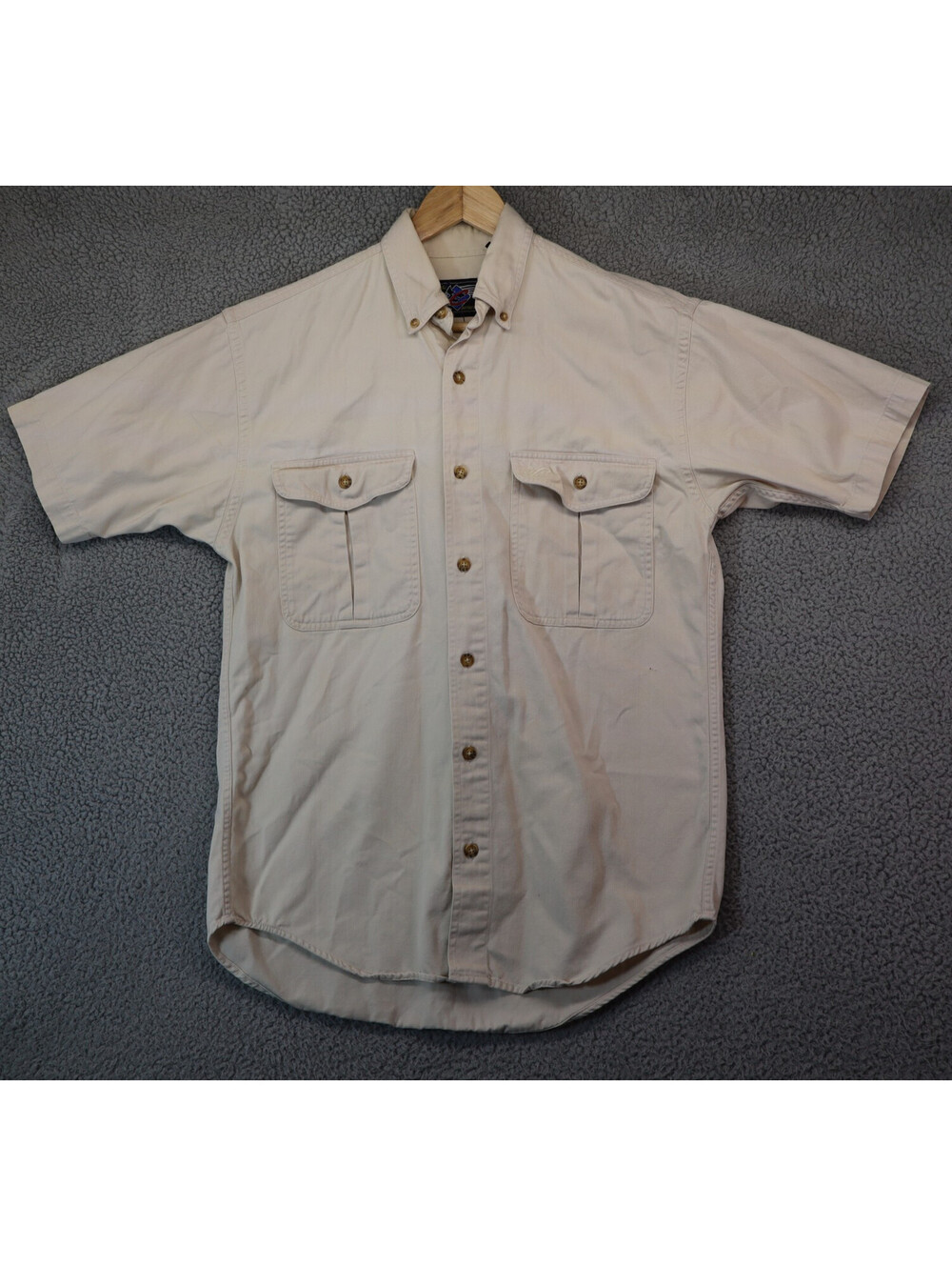 Chase Authentics Button Shirt Men Small Nascar Cotton Vtg